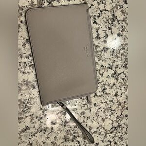 Kate Spade Taupe Wristlet